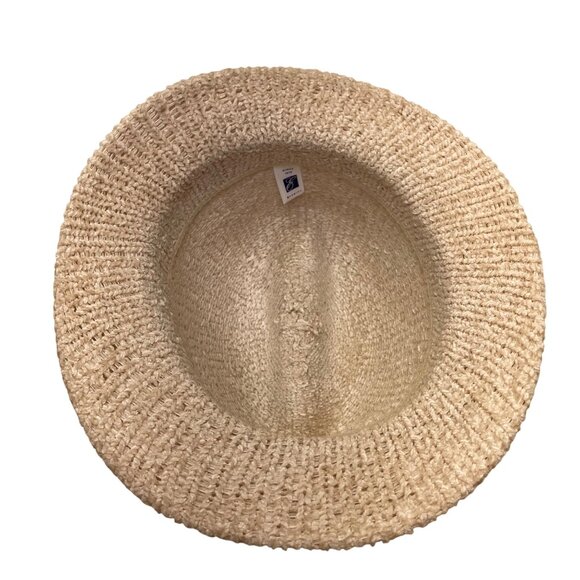 Everitt Beige Textured Bucket Hat - Picture 5 of 7